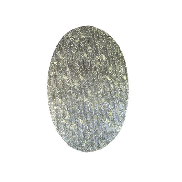 Vintage Art Deco Silver Plated Vanity Hand Mirror Flower Design NO Mirror Glass - Picture 9 of 9